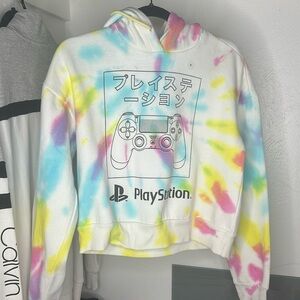 PlayStation women’s tie dye hoodie